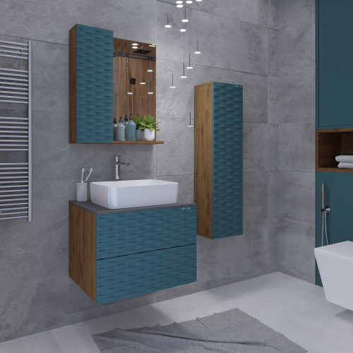 Пенал подвесной Grossman АЛЬБА-30 см универсальный веллингтон/бриз