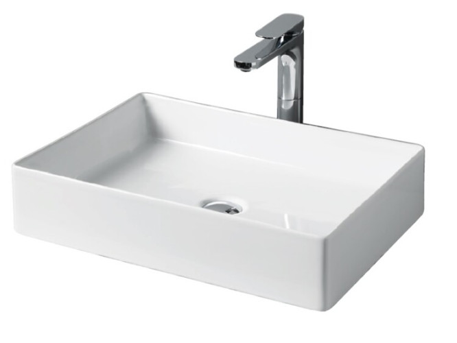 Раковина Artceram Scalino 550*380*115 отверстия для смесителя-отсутствуют белый глянцевый