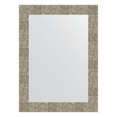 Зеркало настенное EVOFORM в багетной раме соты титан, 56х76 см, BY 3052