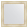 Зеркало настенное EVOFORM в багетной раме травленое серебро, 82х82 см, BY 3252