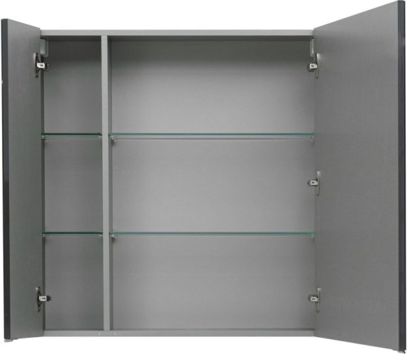 Мебель для ванной Aquanet Алвита 80 серый антрацит