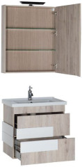 Мебель для ванной Aquanet Мадейра 70 дуб кантри