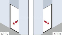 Душевая дверь Kermi Atea AT 1WR 10018VAK