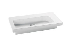 Neroceramica, раковина Iceberg 42,5х81хh12 подвесная или устанавлив-ся на поверхность, цвет белый