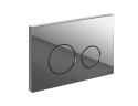 Кнопка Cersanit TWINS для LINK PRO/VECTOR/LINK/HI-TEC пластик хром глянцевый