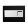 Кнопка смыва Pestan Diamond 24.2х1.6х17.4 для инсталляции, пластик, цвет Черный (40006366)