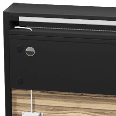 Зеркальный шкаф Edelform Carino 100 с подсветкой