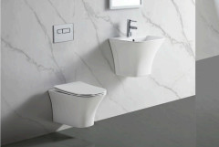 Подвесной безободковый унитаз Ceruttispa Vettore aria CT7190