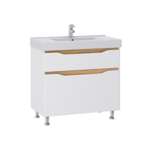 Комплект в ванную Ceruttispa тумба Алессандрия 60 с умывальником "Кантэ 60"