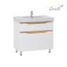 Комплект в ванную Ceruttispa тумба Алессандрия 60 с умывальником "Кантэ 60"