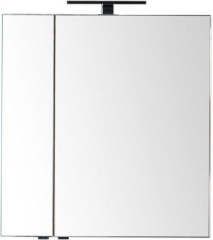 Зеркало-шкаф Aquanet Эвора 80 бежевый