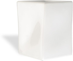 Stil Haus Prisma, настольный керамический стакан, цвет белая керамика