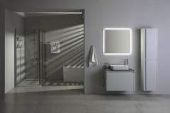 Шкаф-пенал для ванной Allen Brau Fantasy 40 1.11007.PWM рapyrus white matt