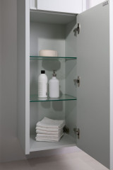 Шкаф-пенал для ванной Allen Brau Fantasy 40 1.11007.PWM рapyrus white matt