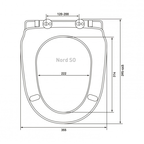 Сиденье BERGES Nord SO