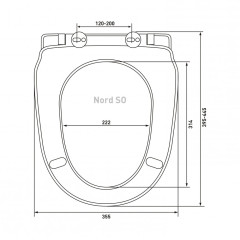 Сиденье BERGES Nord SO