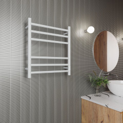 Полотенцесушитель электрический (лесенка) Bauedge Stil DB-0043, 50x60 см