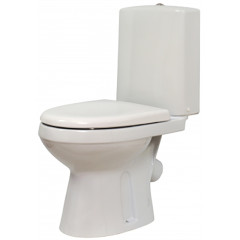 Унитаз-компакт Леда Премиум, сиденье с микролифтом, белый (45901130055)