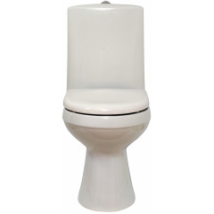 Унитаз-компакт Леда Премиум, сиденье с микролифтом, белый (45901130055)