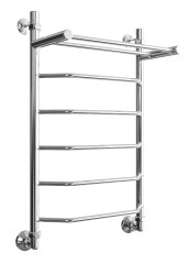 Полотенцесушитель водяной Двин форма лесенка 80х50, цвет Хром (4627086044412)