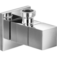 Вентиль запорный Clever Bimini G1/2xG3/8 97106 угловой