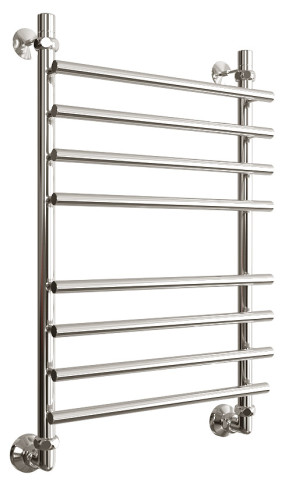 Полотенцесушитель водяной Двин форма лесенка 80х50, цвет Хром (4627106961880)