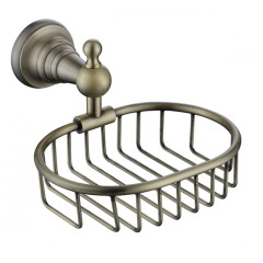 Мыльница (металл) KAISER бронза (латунь) (KH-4204)