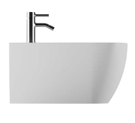 Alice Wunder, подвесное биде c крепежом fixwunder, 53x36 см, цвет белый глянцевый