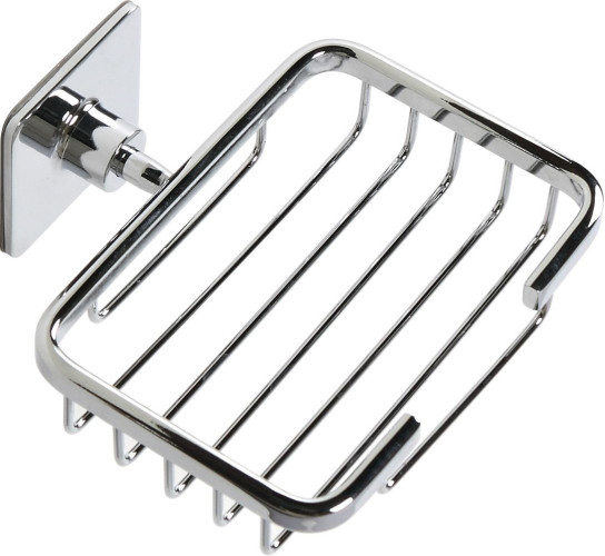 Мыльница Fixsen Square, Хром (FX-93109)