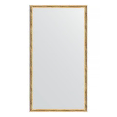 Зеркало настенное EVOFORM в багетной раме витое золото, 58х108 см, BY 0726