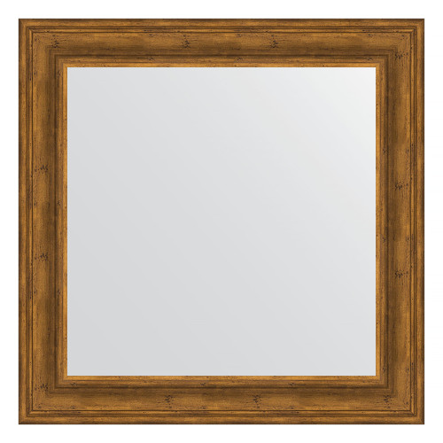 Зеркало настенное EVOFORM в багетной раме травленая бронза, 82х82 см, BY 3253