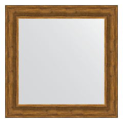 Зеркало настенное EVOFORM в багетной раме травленая бронза, 82х82 см, BY 3253
