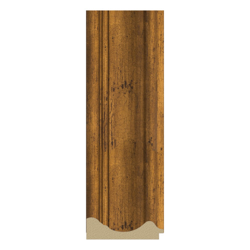 Зеркало настенное EVOFORM в багетной раме травленая бронза, 82х82 см, BY 3253