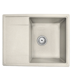 Кухонная мойка Formastone FostoGran FG 65-51, прямоугольная с крылом, арктик