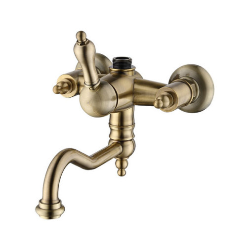 ADRIA-Uno METAL смеситель для ванной со штуцером 3/4 (бронза) Caprigo 02M-519-vot