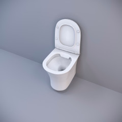 Подвесной безободковый унитаз Ceruttispa Bernina aria CT7191