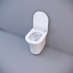 Подвесной безободковый унитаз Ceruttispa Bernina aria CT7191