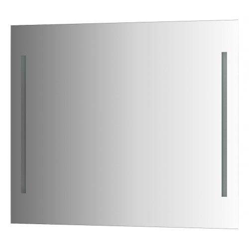 Зеркало настенное с 2-мя встроенными LED-светильниками Ledline EVOFORM 90х75 см, BY 2118