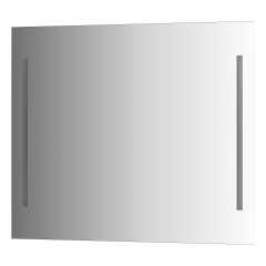Зеркало настенное с 2-мя встроенными LED-светильниками Ledline EVOFORM 90х75 см, BY 2118