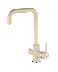 Смеситель для кухни Paulmark LOGAS, Lo213021-328, Бежевый, Paulmark