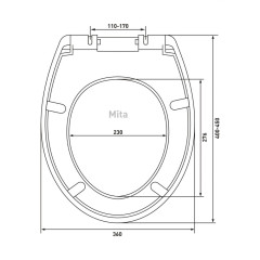 Сиденье BERGES Mita SO