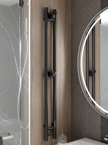 Полотенцесушитель электрический (I-образный) Bauedge Stella DB-0070, 13x120 см