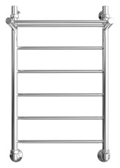 Полотенцесушитель водяной Двин форма лесенка 80х50, цвет Хром (4627152137482)