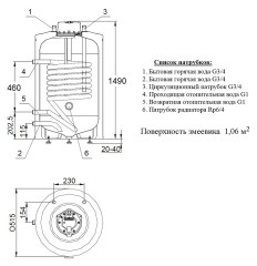 Водонагреватель HAJDU AQ IND SC 200