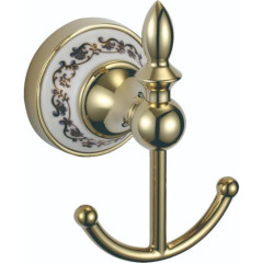 Крючок двойной Savol S-06854B золото