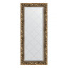 Зеркало настенное с гравировкой EVOFORM в багетной раме фреска, 56х125 см, BY 4055