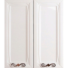 Подвесной шкаф Бриклаер Адель 60 4627125413551 Белый глянцевый