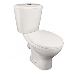 Унитаз компакт Лобненский стройфарфор Оптима Стандарт сливная арматура+сиденье (10/1/5/3-21)