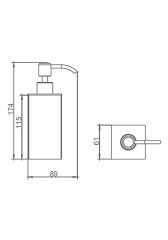 Дозатор SD 080301Cr