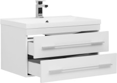 Тумба с раковиной Aquanet Нота NEW 75 белый
